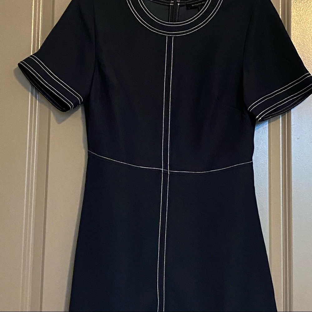 Banana Republic Navy Blue Sporty Mini Dress NWT - Picture 2 of 6